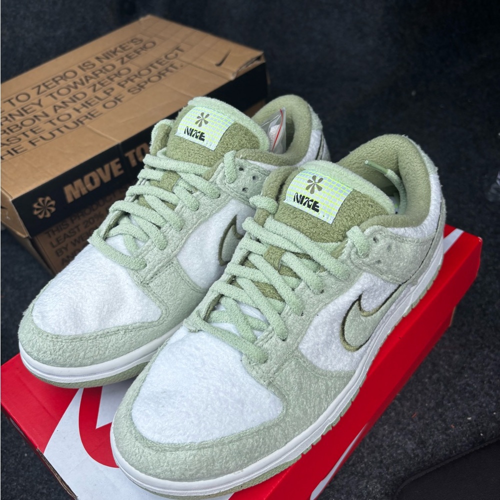 Nike Dunk Green and White